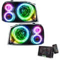 Picture of Oracle 01-04 Nissan Frontier SMD HL - Triple Halo - ColorSHIFT w- 2-0 Controller