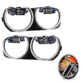 Picture of Oracle 15-21 Dodge Challenger Pre-Installed Halo Headlight Bezel - ColorSHIFT