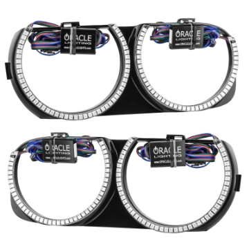 Picture of Oracle 15-21 Dodge Challenger Pre-Installed Halo Headlight Bezel - w-o Controller