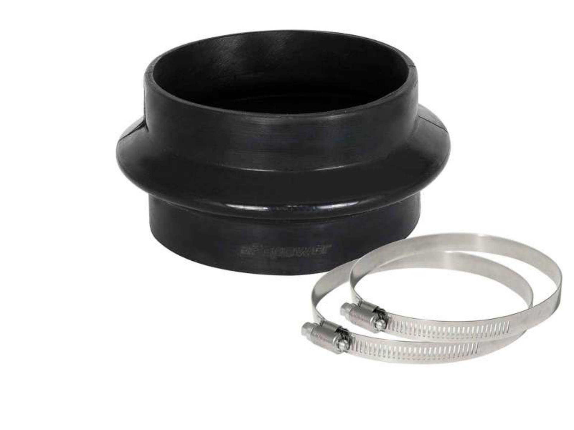 Picture of aFe Magnum FORCE Silicone Coupling Kit 4in ID x 2-1-2in L Straight Bellow-Coupler - Black