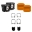 Picture of Rigid Industries Side-by-Side Revolve A-Pillar Light Kit
