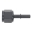 Picture of DeatschWerks 10AN Female Flare Swivel to 5-16in Male EFI Quick Disconnect - Anodized Matte Black