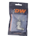 Picture of DeatschWerks 6AN ORB Male Swivel to 90-Degree 6AN Male Flare - Anodized DW Titanium