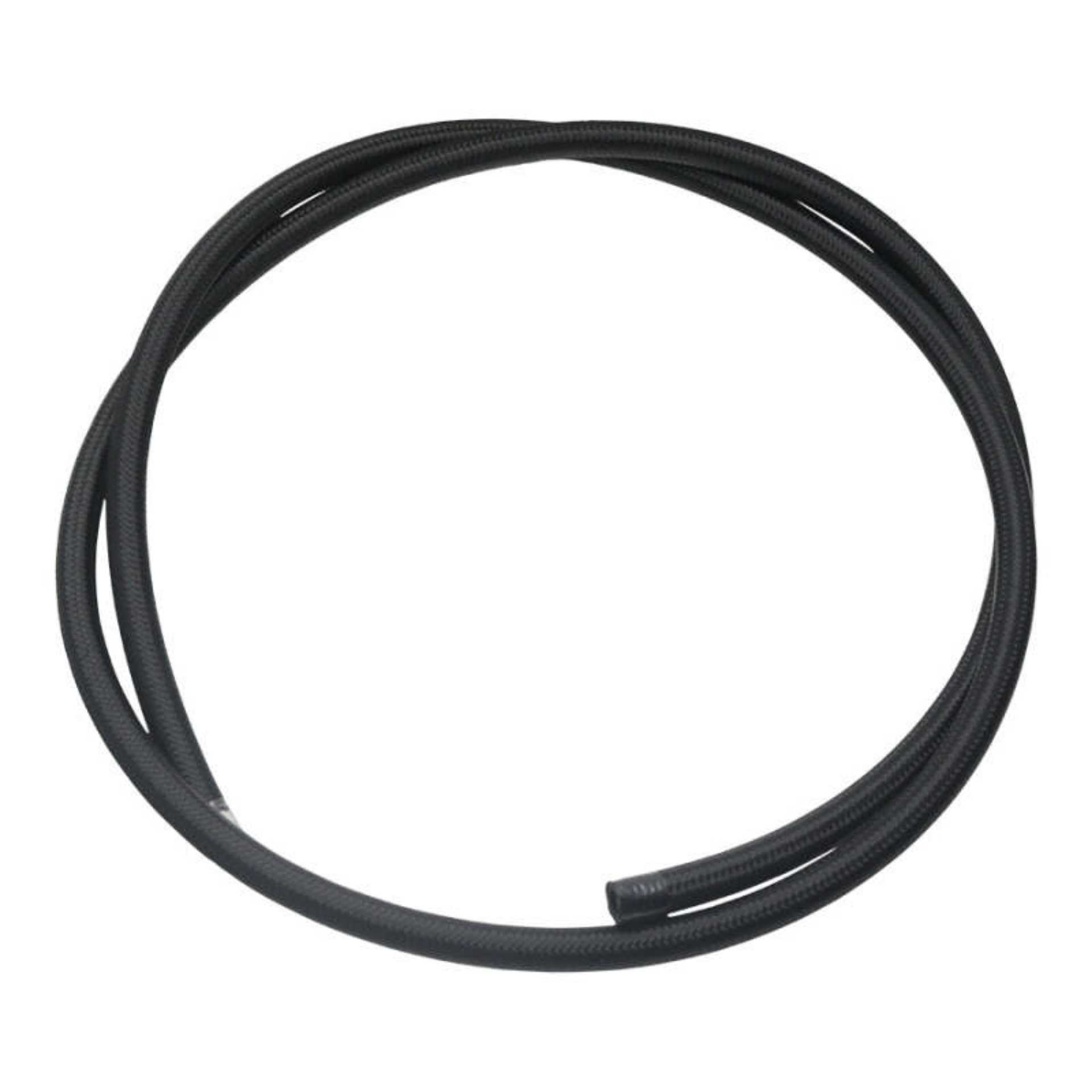 Picture of DeatschWerks 10AN Black Nylon Braided PTFE Hose - 6ft