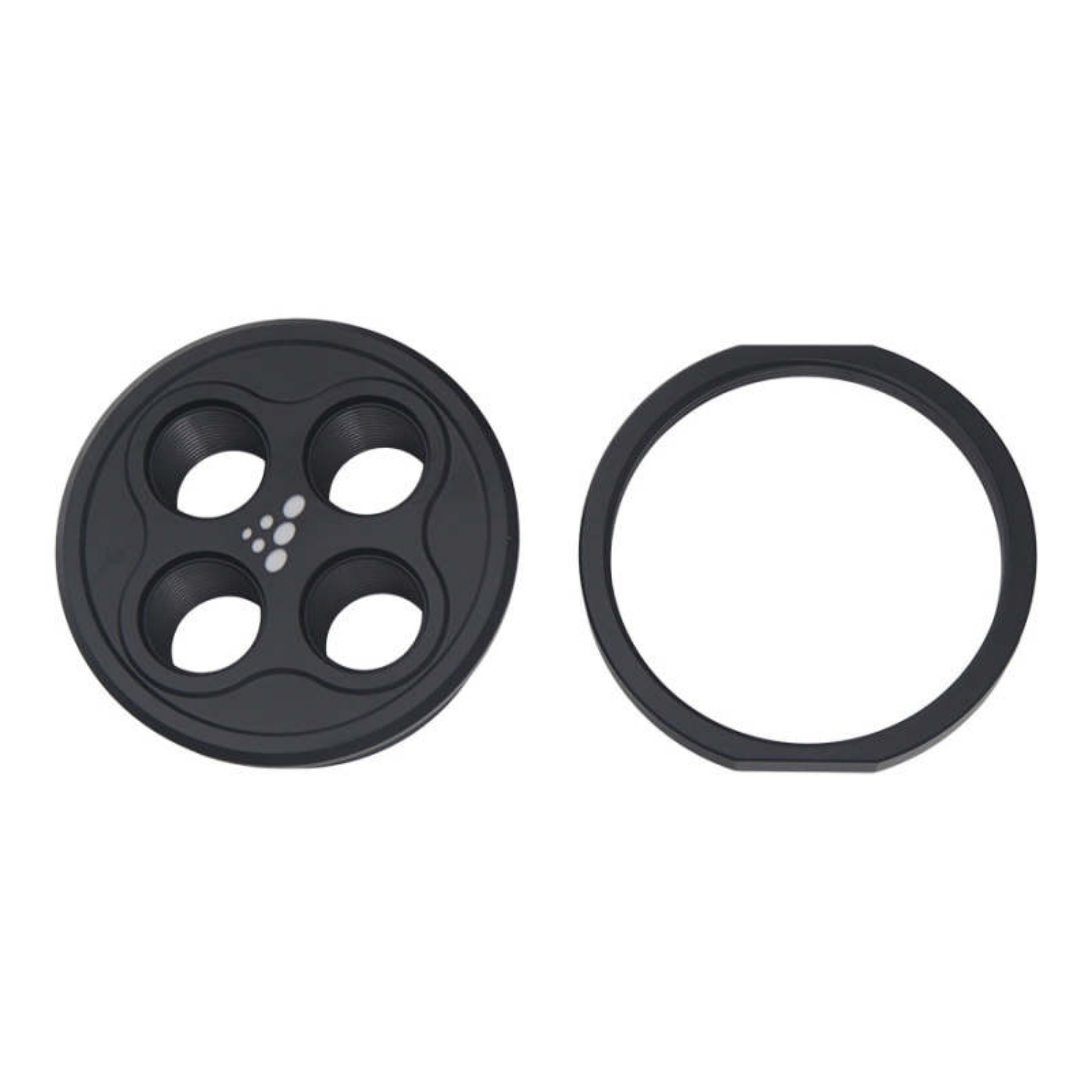Picture of DeatschWerks Quad 10AN ORB Bulkhead - Anodized Matte Black