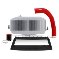 Picture of Mishimoto 22+ WRX TMIC Kit Silver Core Red Pipes