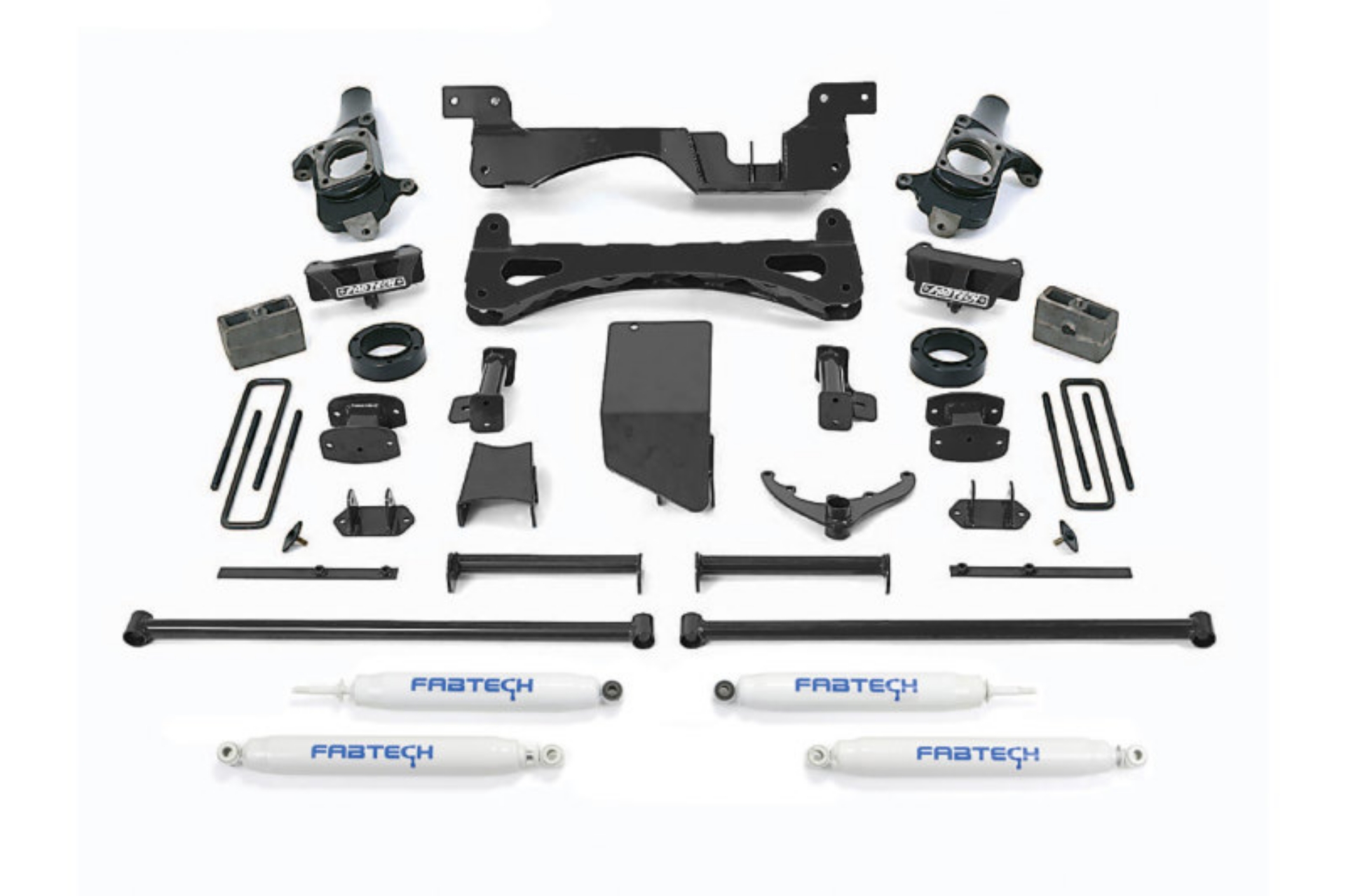 Picture of Fabtech 01-10 GM C-K2500HD 6in Perf Sys w-Perf Shks