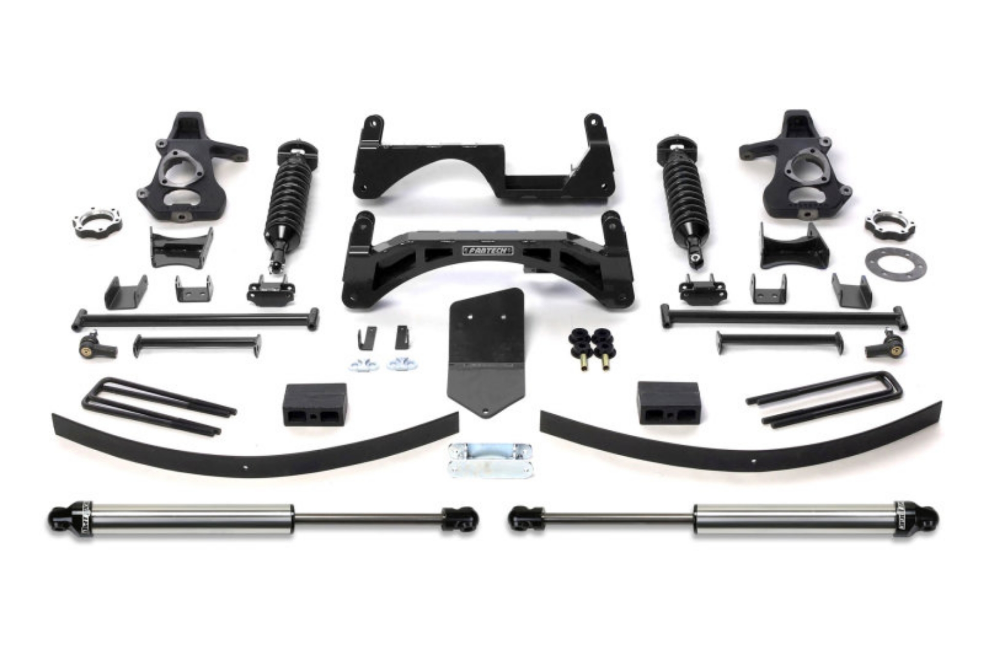 Picture of Fabtech 07-13 GM K1500 P-U w-o Autoride 4WD 6in Perf Sys w-Dlss 2-5C-Os & Rr Dlss