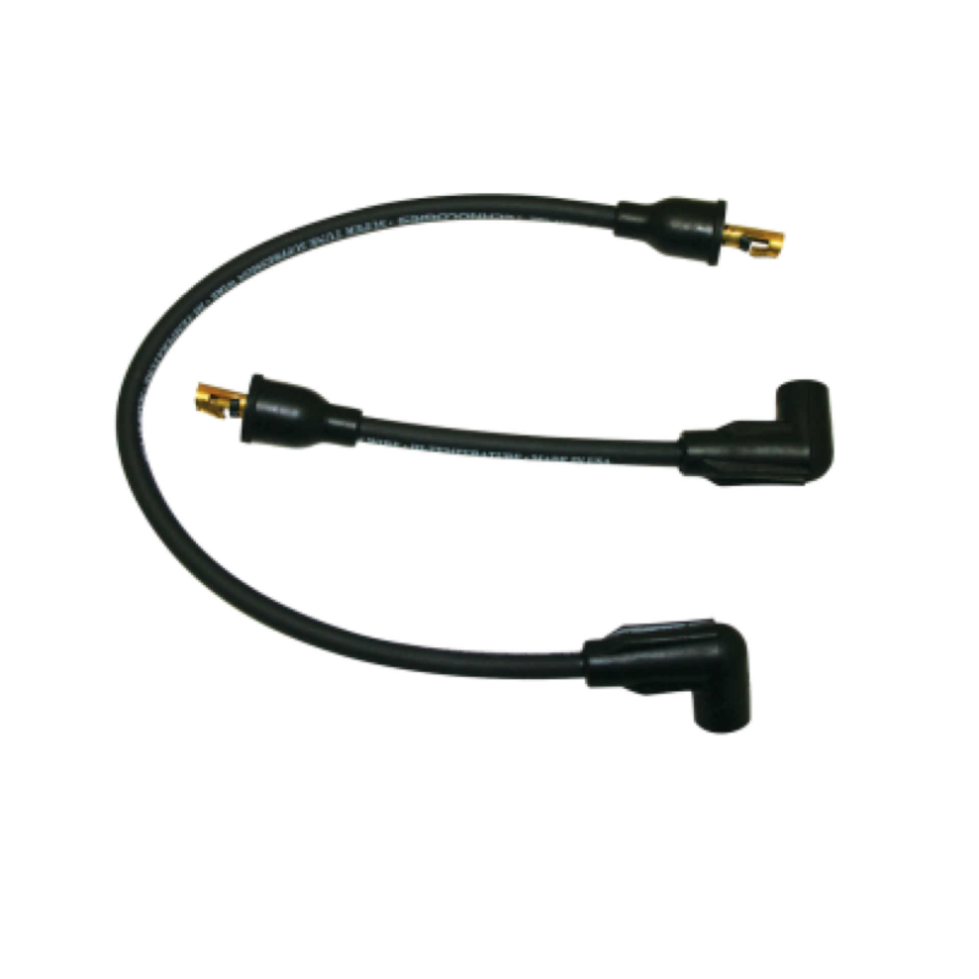 Picture of Moroso 80-84 H-D FL - 84-99 H-D FXST-FLST - 91-98 H-D FXD Suppression Core Wire Set - Black