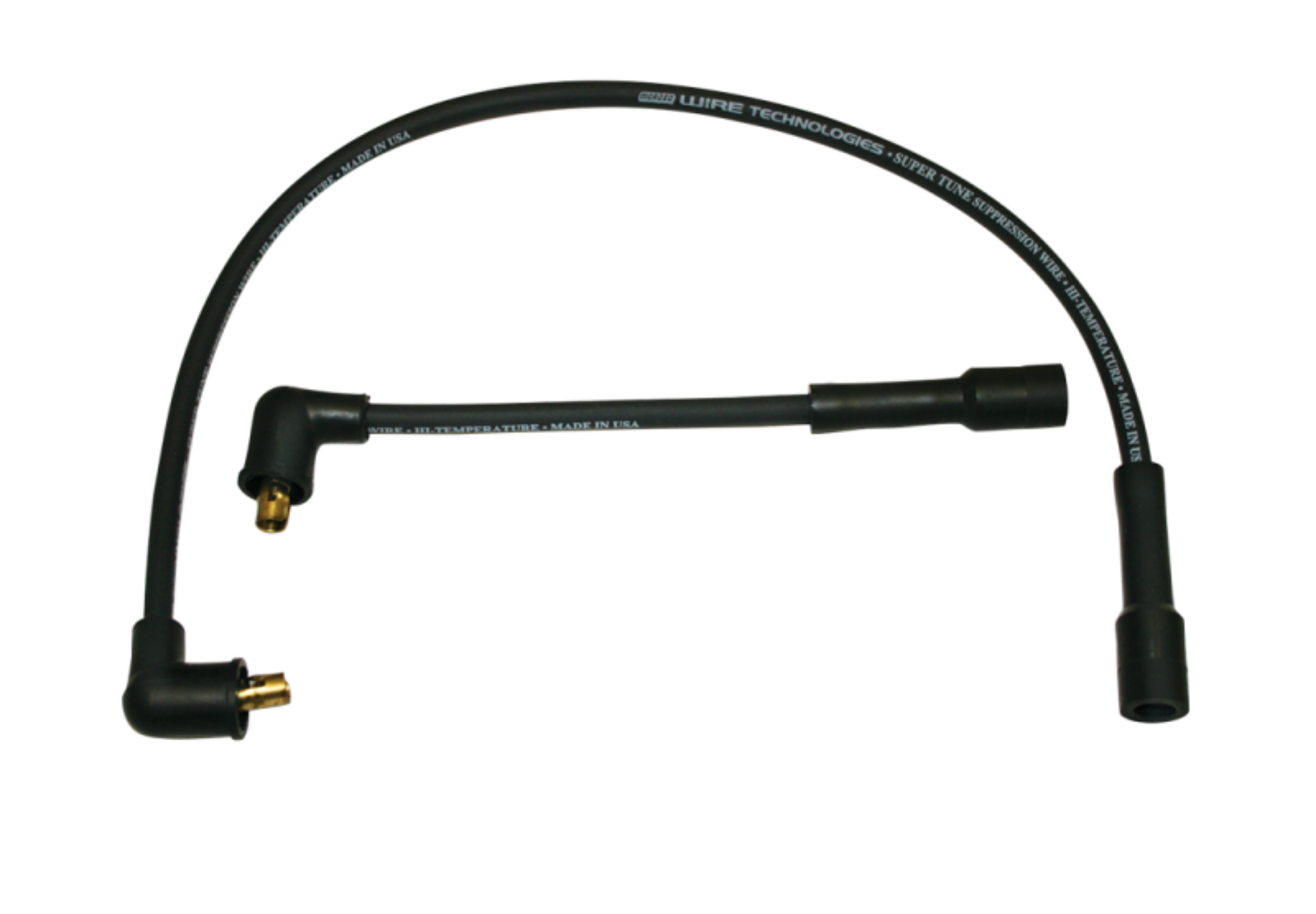 Picture of Moroso 85-96 Harley-Davidson FLT-FLHT-FLHR-FLTR-FLHS Suppression Core Wire Set - Black