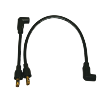 Picture of Moroso 80-84 H-D FL - 84-99 H-D FXST-FLST -91-98 H-D FXD Spiral Core Wire Set - Black