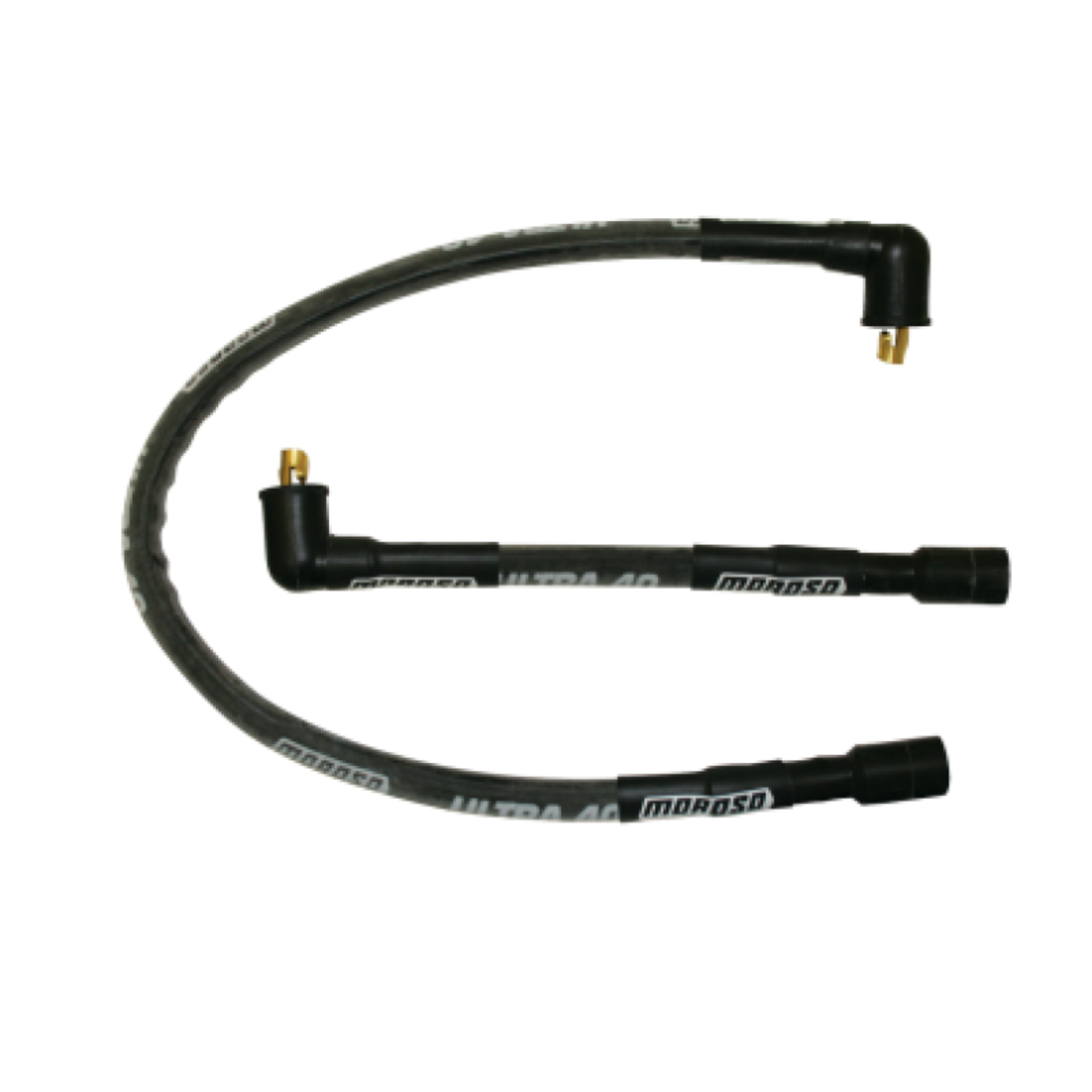 Picture of Moroso 85-96 Harley-Davidson FLT-FLHT-FLHR-FLTR-FLHS Sleeved Ultra 40 Wire Set - Black