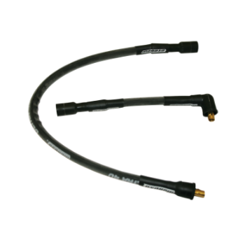 Picture of Moroso 86-03 Harley-Davidson XL Except XL 1200S Sleeved Ultra 40 Wire Set - Black