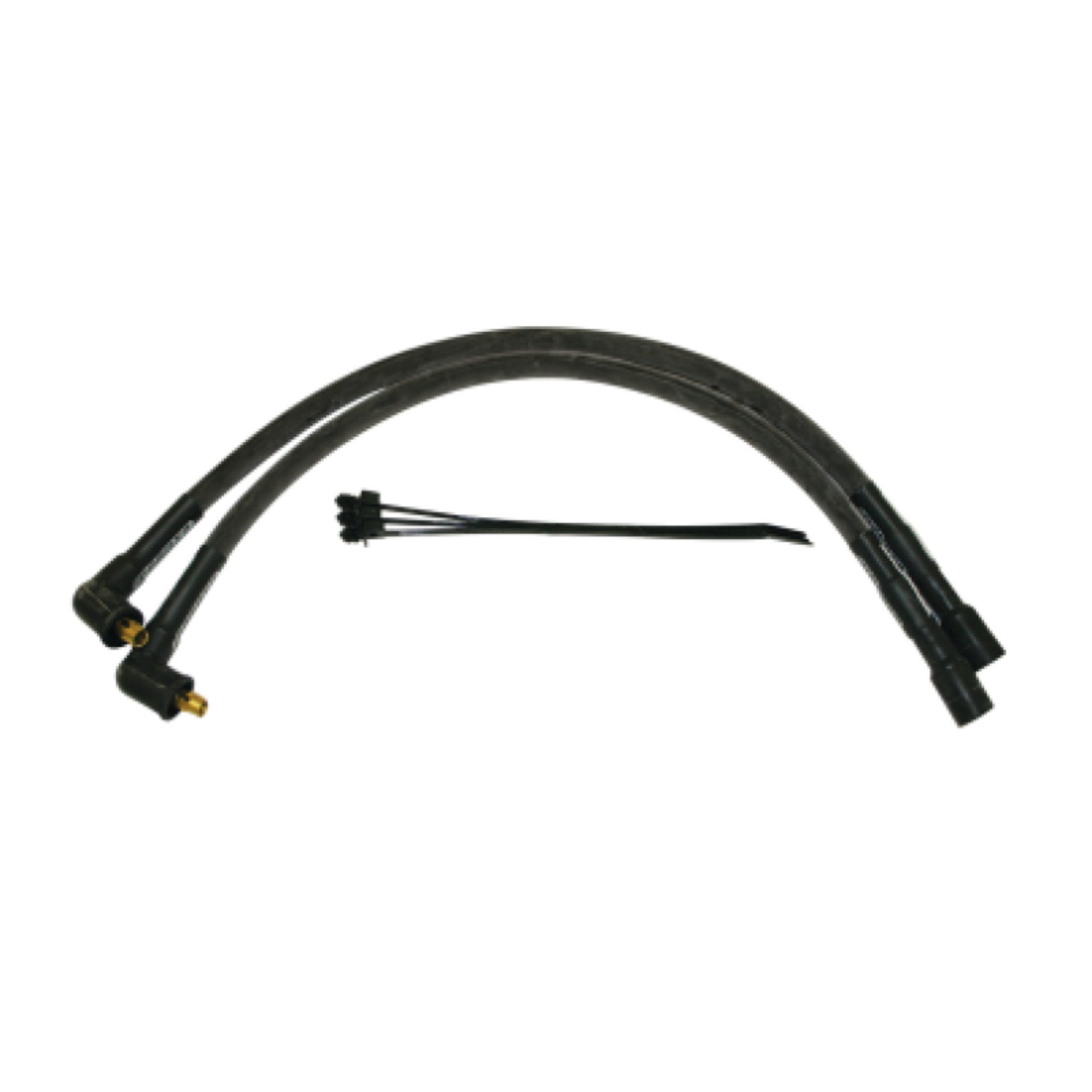 Picture of Moroso 97-98 Harley-Davidson FLT-FLHT-FLHR-FLTR Sleeved Ultra 40 Wire Set - Black