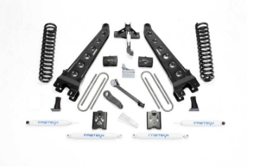 Picture of Fabtech 05-07 Ford F350 4WD 6in Rad Arm Sys w-Coils & Perf Shks