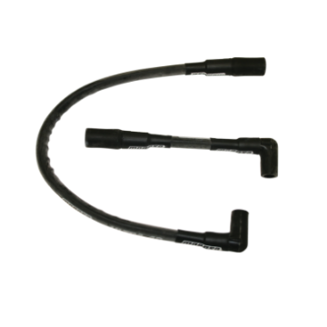 Picture of Moroso 00-15 Harley-Davidson FLST-FXST Sleeved Ultra 40 Wire Set - Black
