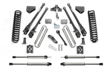 Picture of Fabtech 05-07 Ford F250 4WD w-o Factory Overload 6in 4Link Sys w-Coils & Dlss Sh Ks