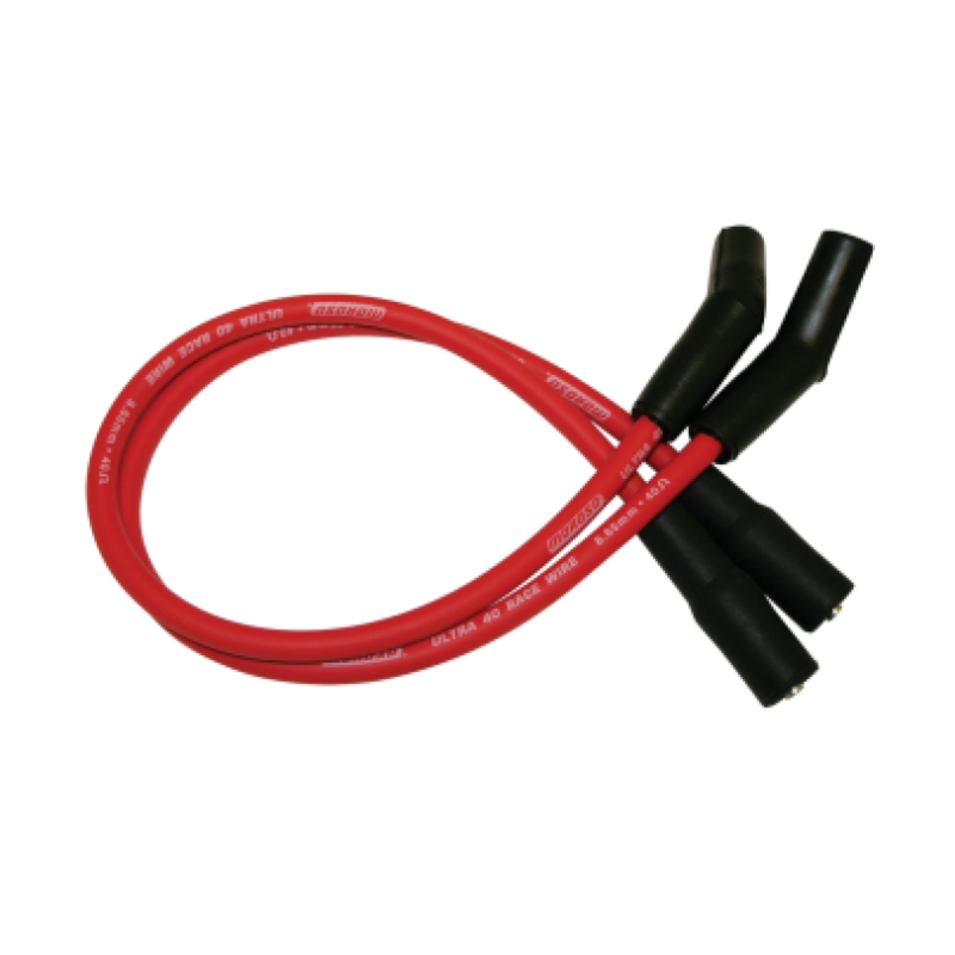 Picture of Moroso 99-08 Harley-Davidson FLT-FLHT-FLHR-FLTR Ultra 40 Wire Set - Red