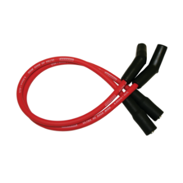 Picture of Moroso 99-08 Harley-Davidson FLT-FLHT-FLHR-FLTR Ultra 40 Wire Set - Red