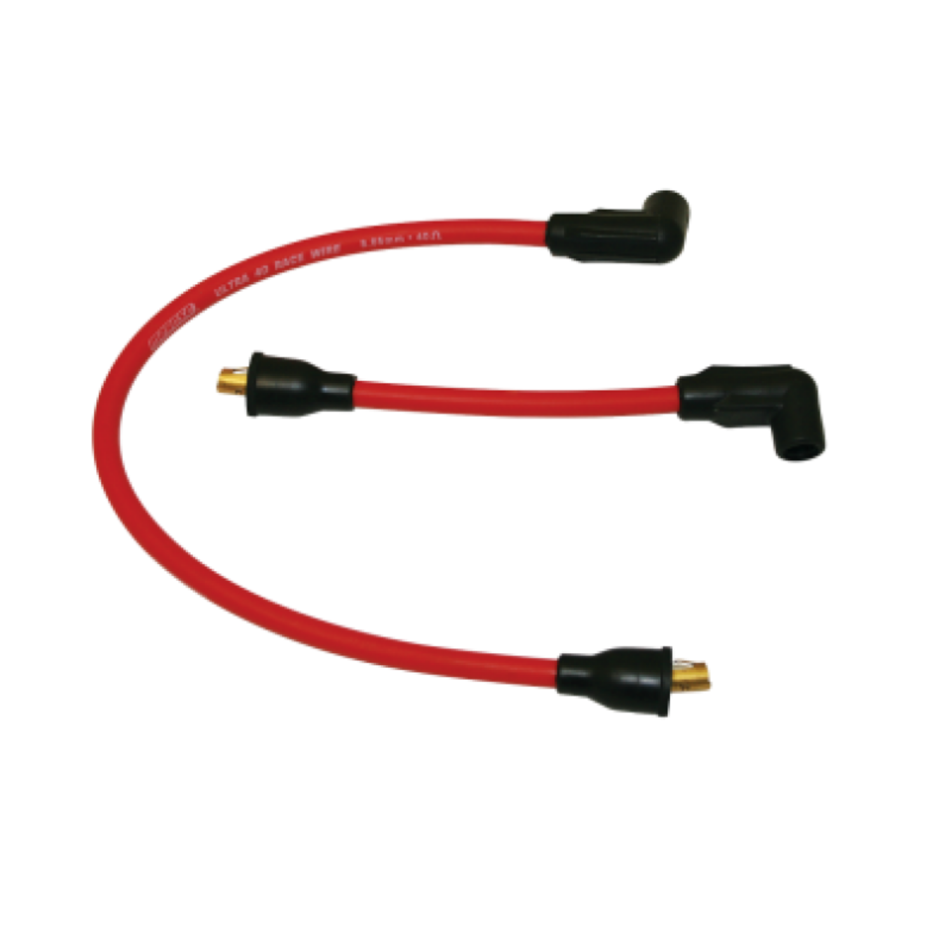Picture of Moroso 80-84 H-D FL-FXST - 84-89 H-D FLST - 91-98 H-D FXD Ultra 40 Wire Set - Red