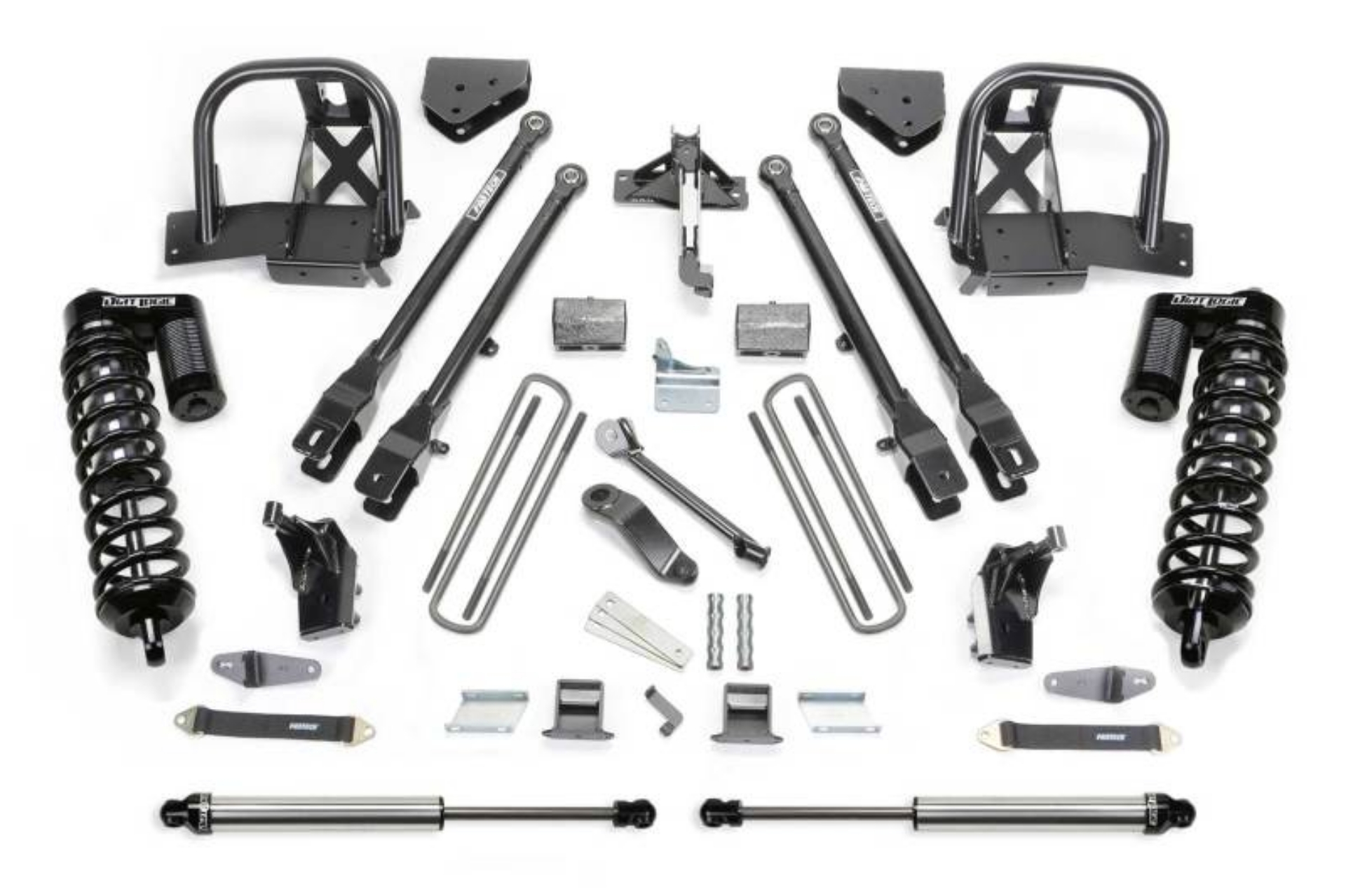 Picture of Fabtech 11-16 Ford F350-450 4WD 8 Lug 6in 4Link Sys w-Dlss 4-0 C-O& Rr Dlss