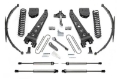 Picture of Fabtech 11-16 Ford F350 4WD 10in Rad Arm Sys w-Coils & Dlss Shks
