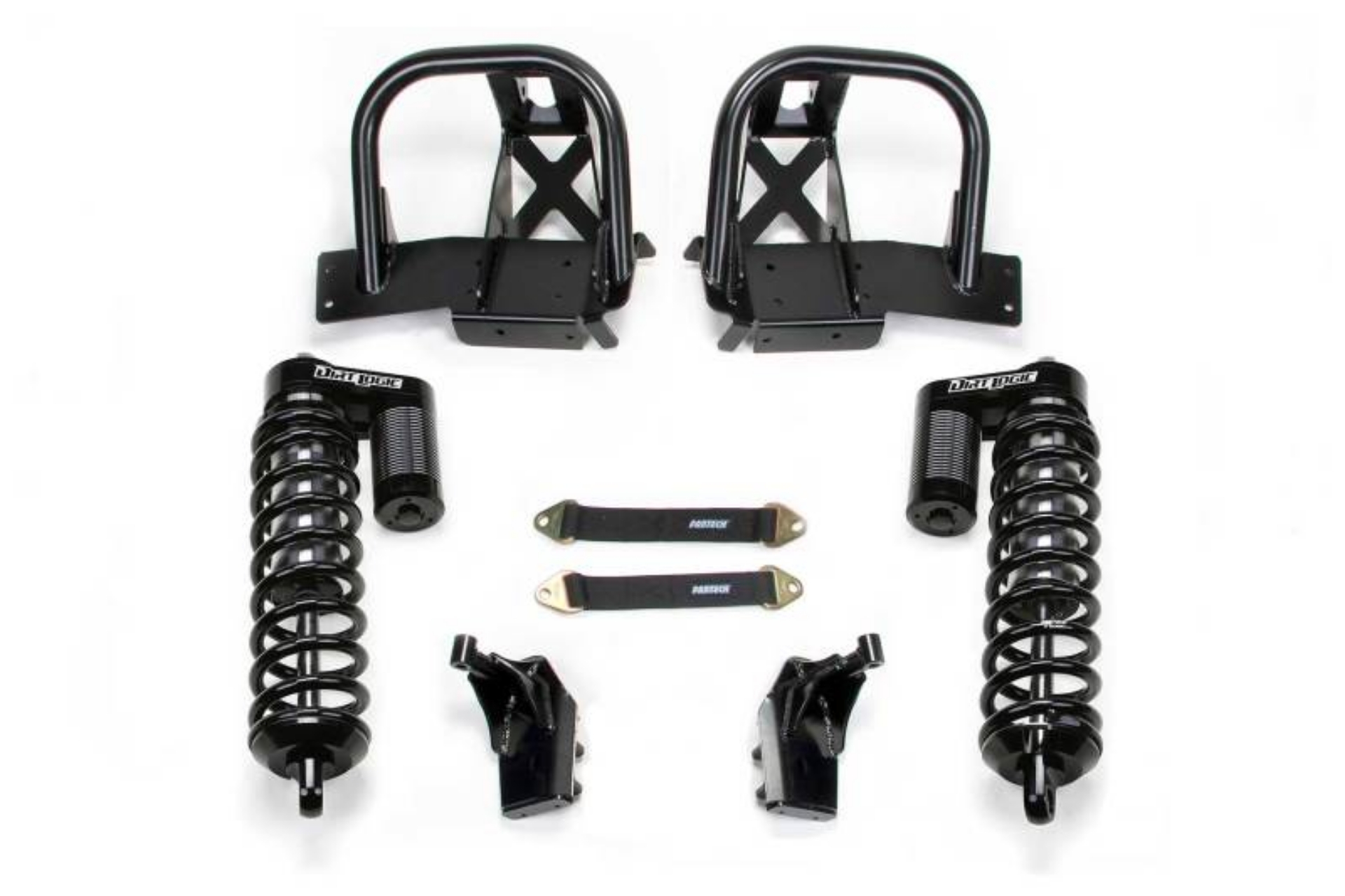 Picture of Fabtech 11-16 Ford F250-350 4WD 10in C-O Conv Sys Dlss 4-0 C-O& Hoops Only