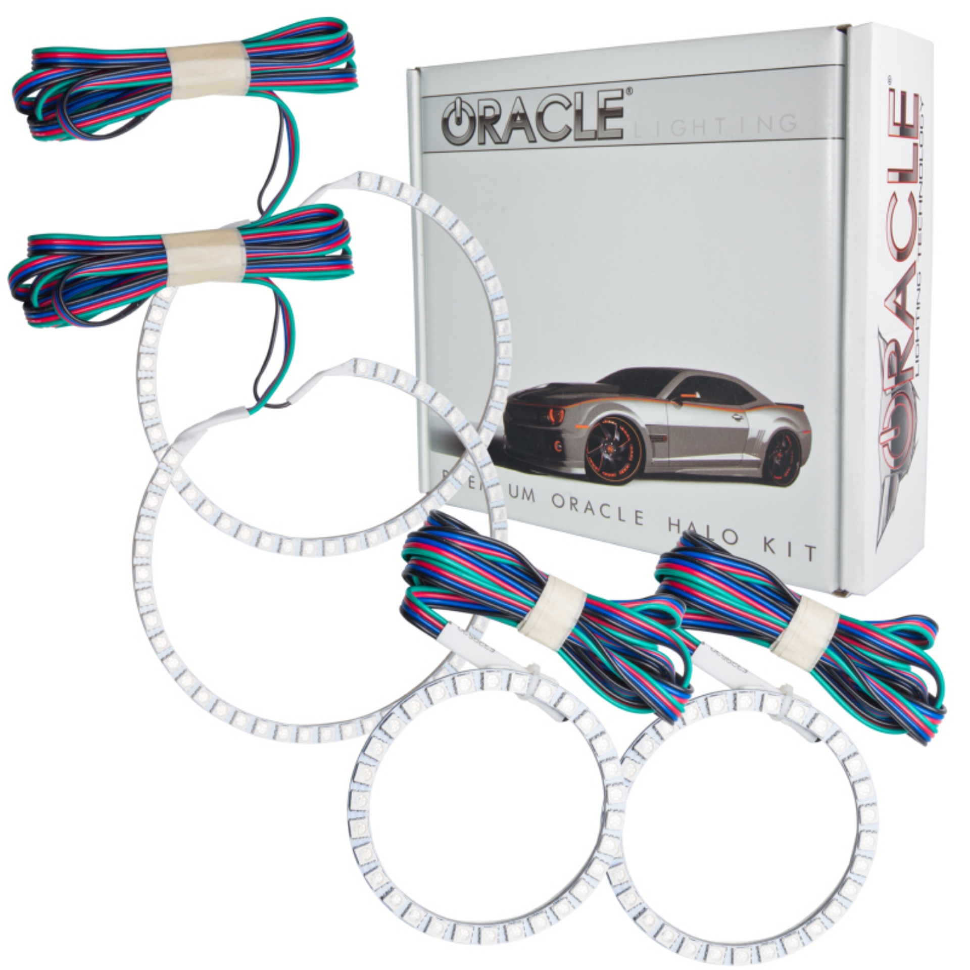 Picture of Oracle Volvo S60 05-09 Halo Kit - ColorSHIFT w-o Controller