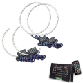 Picture of Oracle Toyota Tundra 14-17 Dual Halo Kit - ColorSHIFT w- 2-0 Controller
