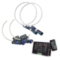 Picture of Oracle Toyota Tundra 14-17 Dual Halo Kit - ColorSHIFT w- 2-0 Controller