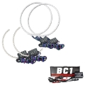 Picture of Oracle Toyota Tundra 14-17 Dual Halo Kit - ColorSHIFT w- BC1 Controller