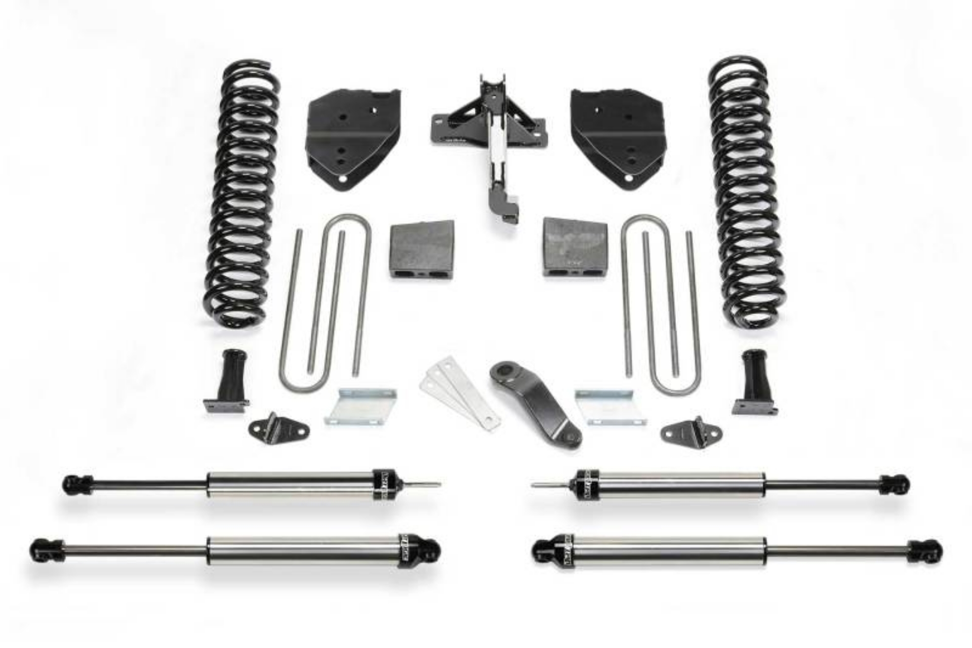 Picture of Fabtech 17-21 Ford F250-F350 4WD Diesel 6in Basic Sys w-Dlss Shks