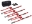 Picture of SpeedStrap 1In Motorcycle Tie-Down Kit - Red