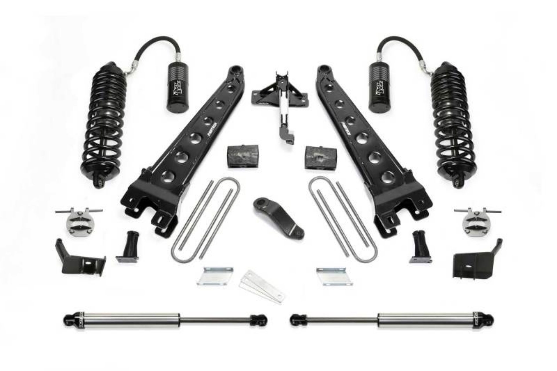 Picture of Fabtech 17 Ford F450-F550 4WD Diesel 6in Rad Arm Sys w-4-0 & 2-25Dl