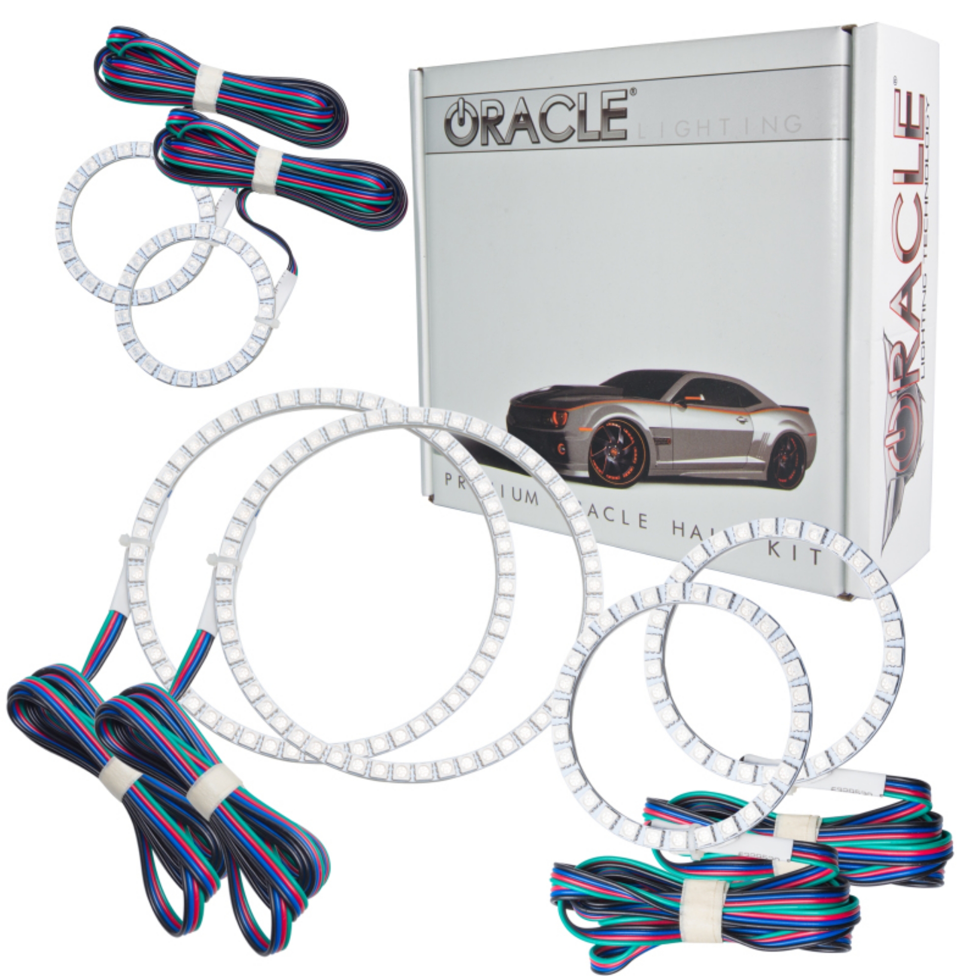 Picture of Oracle Toyota Supra 93-98 Halo Kit - ColorSHIFT w- 2-0 Controller