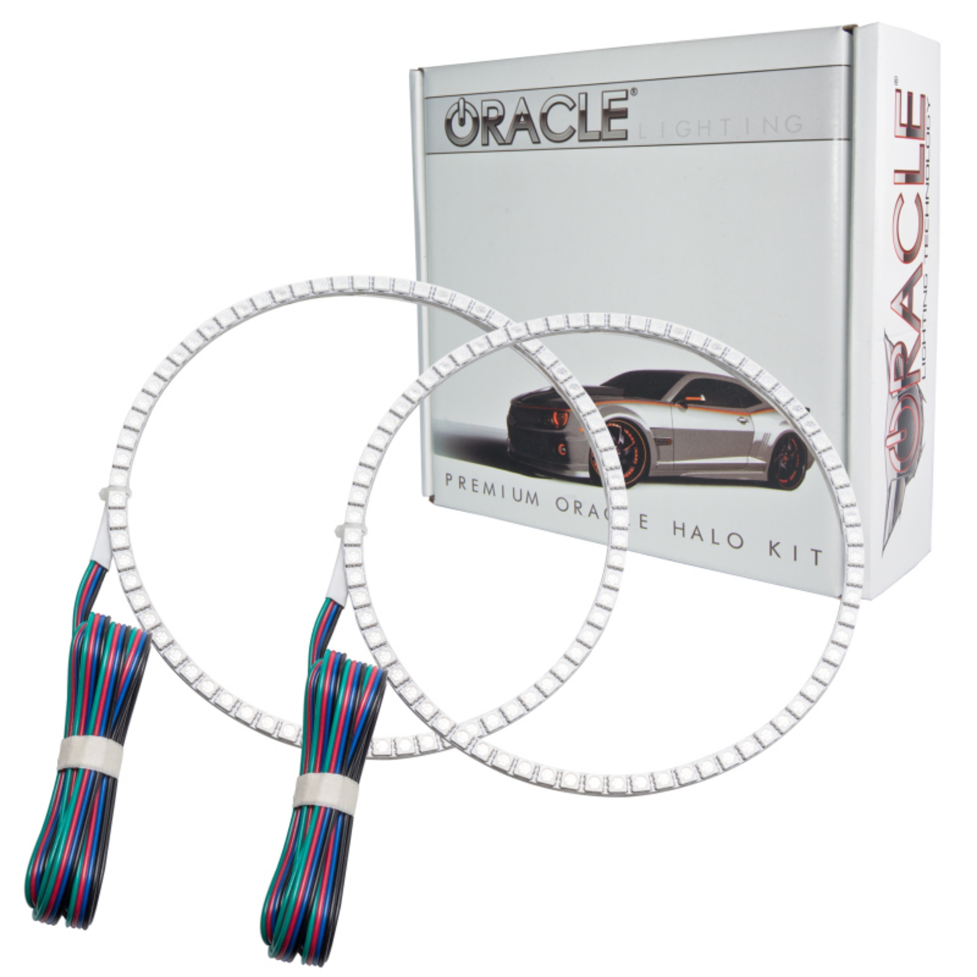 Picture of Oracle Toyota FJ Cruiser 07-14 Halo Kit - ColorSHIFT w- 2-0 Controller