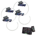Picture of Oracle Toyota Tundra 07-13 Halo Kit - ColorSHIFT w- 2-0 Controller