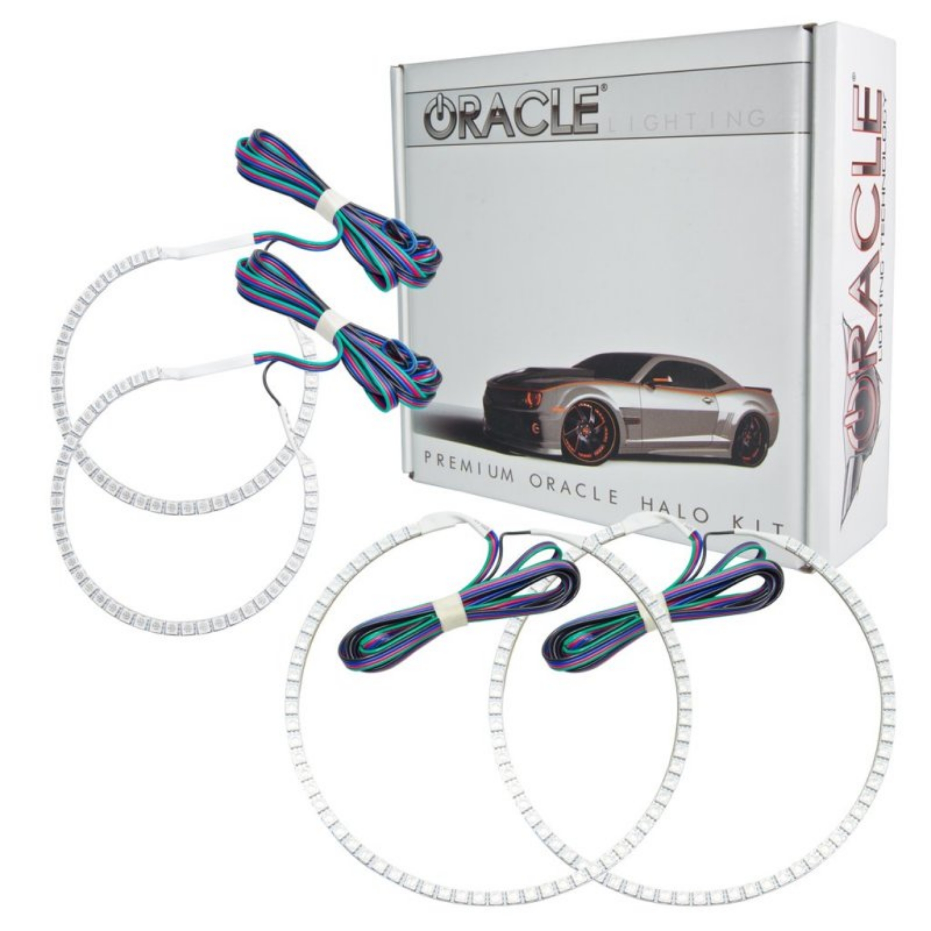 Picture of Oracle Toyota Tundra 07-13 Halo Kit - ColorSHIFT w- BC1 Controller