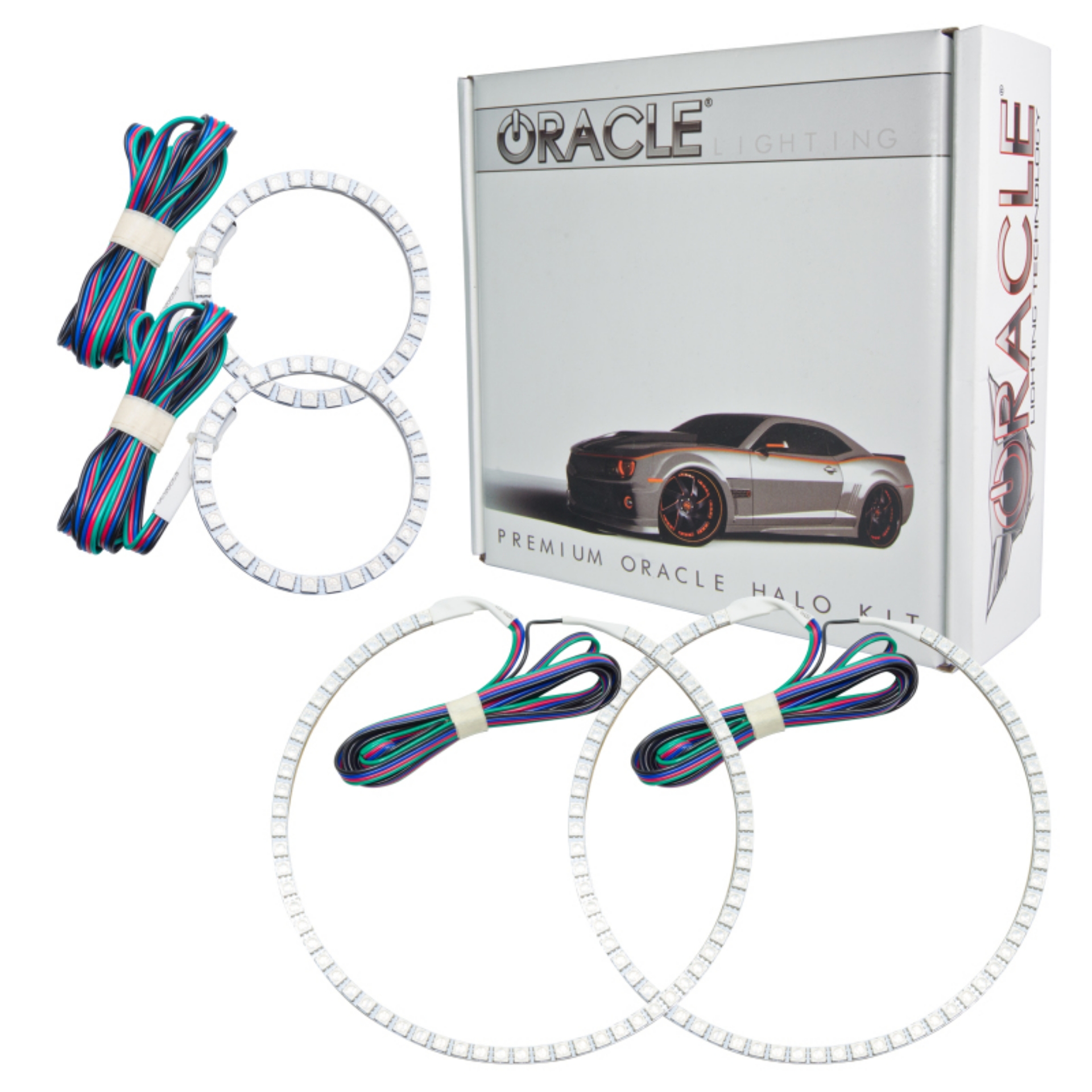 Picture of Oracle Toyota Sequoia 08-16 Halo Kit - ColorSHIFT w-o Controller
