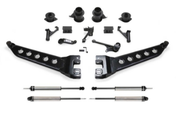 Picture of Fabtech 14-18 Ram 2500 4WD 5in Radius Arm System w-Coil Spacers & DL Shocks