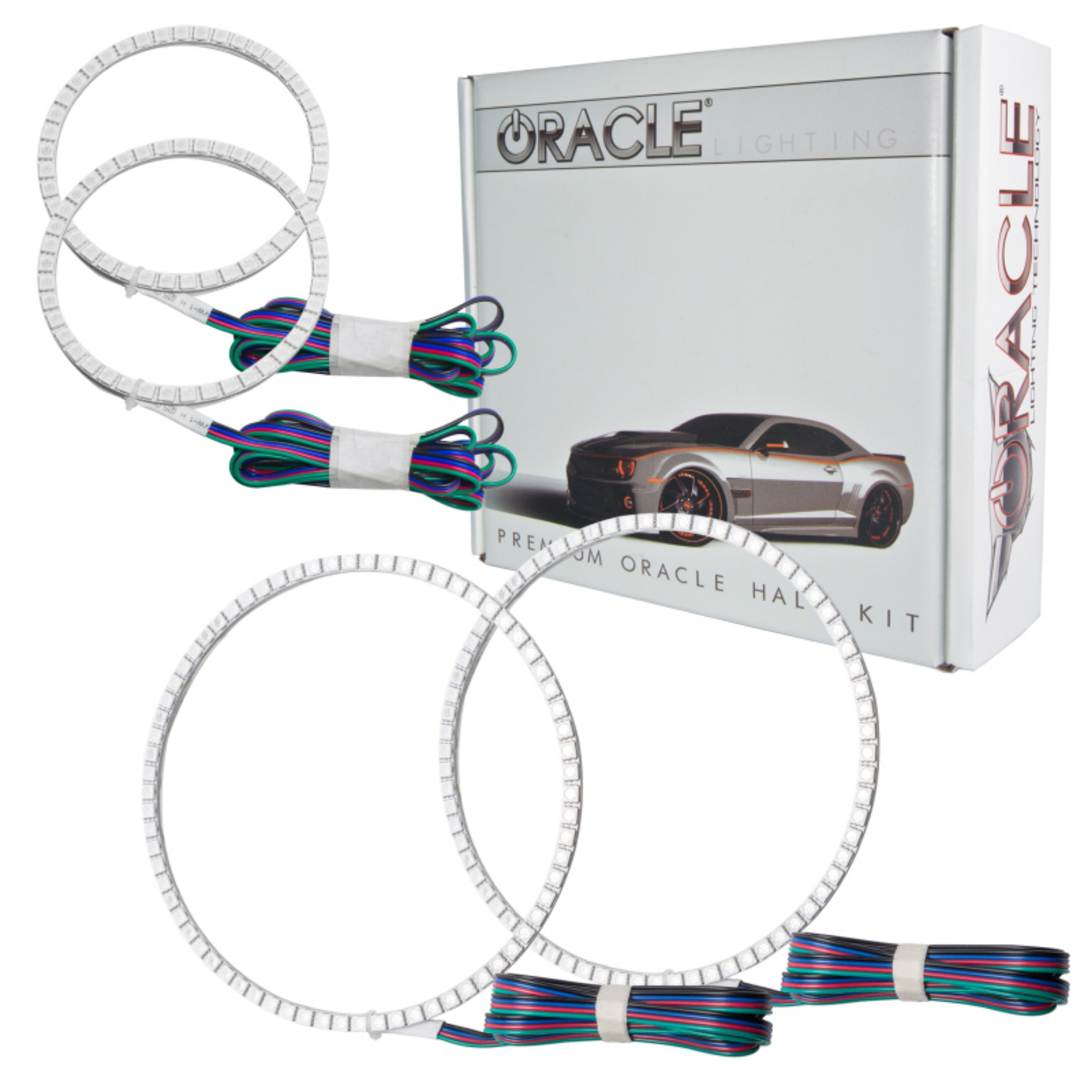 Picture of Oracle Volkswagen Golf GTI 98-04 Halo Kit - ColorSHIFT w-o Controller