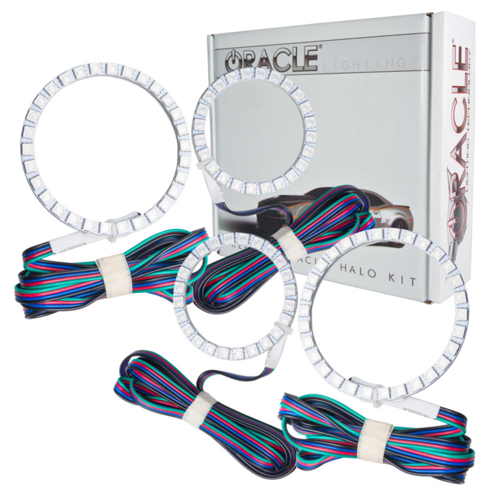 Picture of Oracle Yamaha R1 04-08 LED Motorcycle Halo Kit - ColorSHIFT