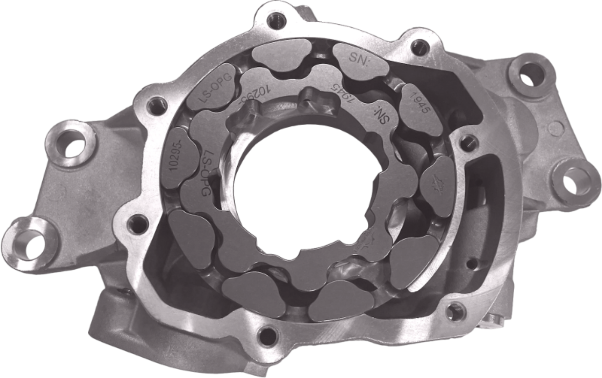 Picture of Boundary Chevrolet LS1 Engine 4-8L-5-3L-5-7L-6-0L Billet Gear Std Flow Vane Ported Oil Pump Assembly