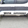 Picture of Westin 05-23 Toyota Tacoma Double Cab Pro-e Running Boards - Tex- Blk