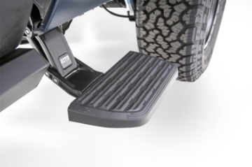 Picture of AMP Research 2023 Ford F-250-F-350 Super Duty All Beds Driver Side ONLY BedStep2 - Black