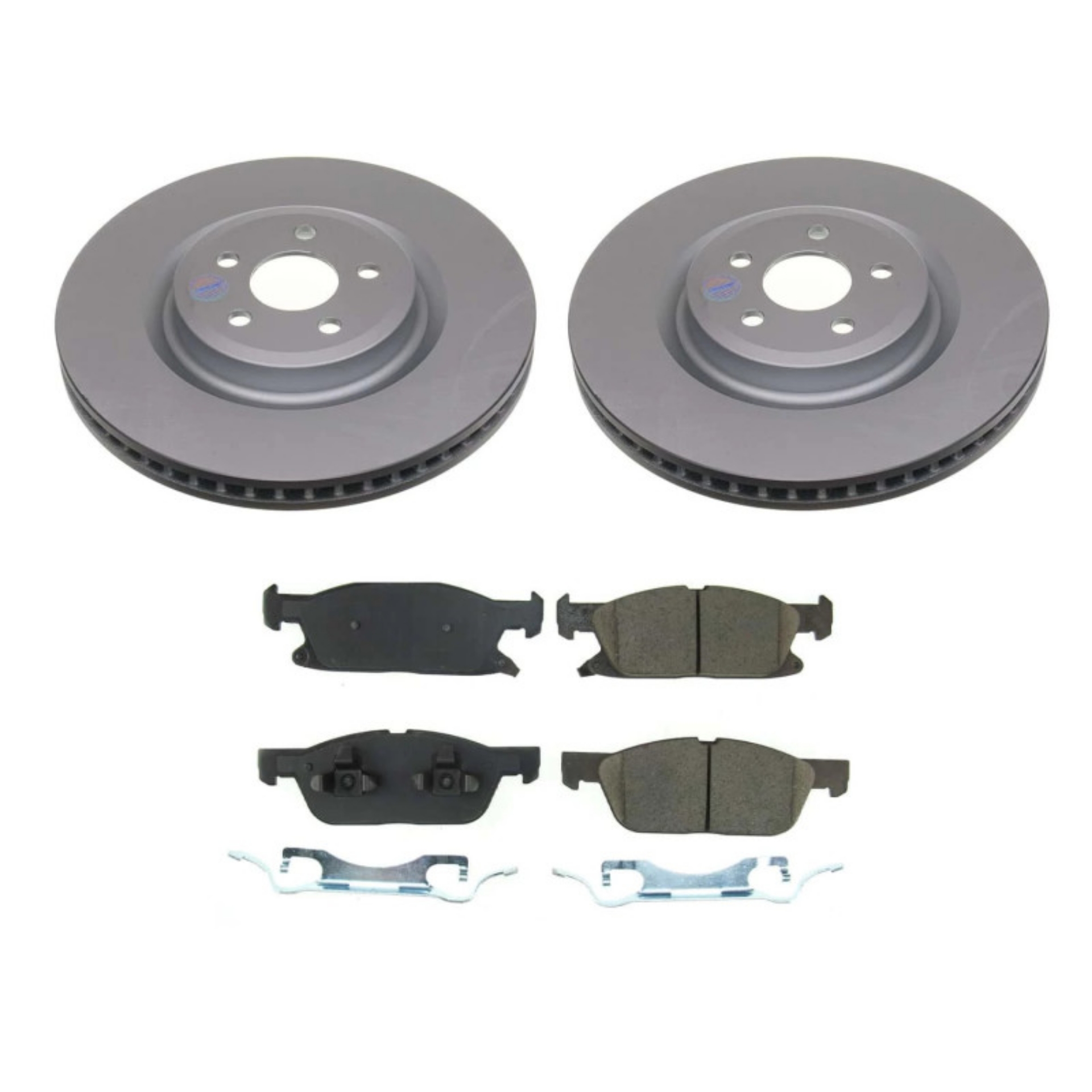 Picture of Power Stop 19-22 Ford Edge Front Z17 Coated Brake Kit