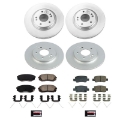 Picture of Power Stop 2021 Kia Seltos Front & Rear Z17 Coated Brake Kit