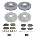 Picture of Power Stop 2021 Nissan Rogue Front & Rear Z17 Coated Brake Kit