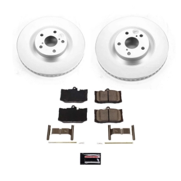 Picture of Power Stop 2022 Lexus RC300 Front Z17 Coated Brake Kit
