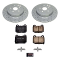 Picture of Power Stop 2021 Subaru WRX w-1 Piston Rear Calipers Rear Z17 Coated Brake Kit